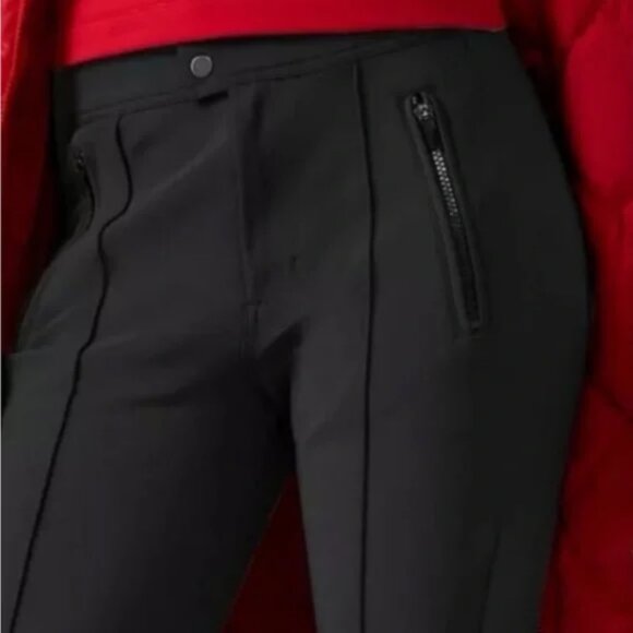 Athleta Black Glacier Bootcut Pants Size 18 Outdoor Skiing Snowboarding - Picture 5 of 15
